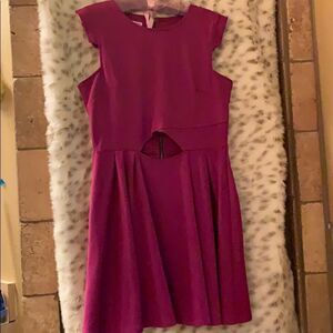 Purple dress 